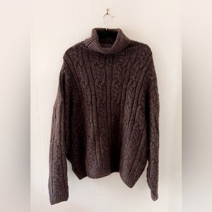 Oversized Cocoa Sweater